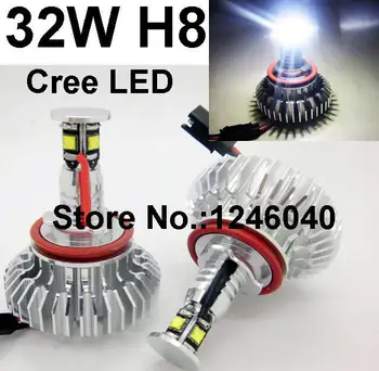 

32W H8 High Power led angel eyes bulb Led ring marker for BMW E60 E63 E64 E70 X5 E53 E90 E91 E92 E93 E81 E87 Z4 high brightness