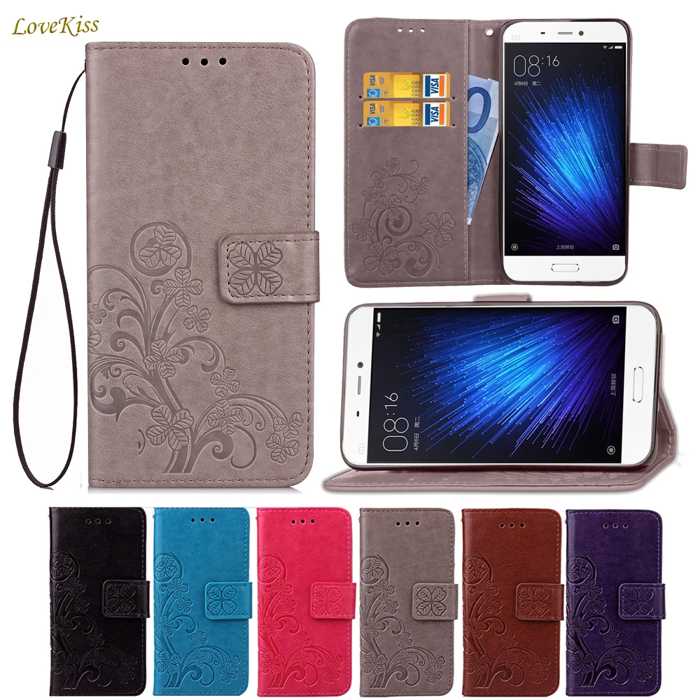 

Luxury Leather Flip Case For Xiaomi Mi 5X 5C 5 6 Max Mix Redmi Note 5A 4X 4A 3S Pro 4 Prime 2 3 Wallet Cases Phone Cover Fundas