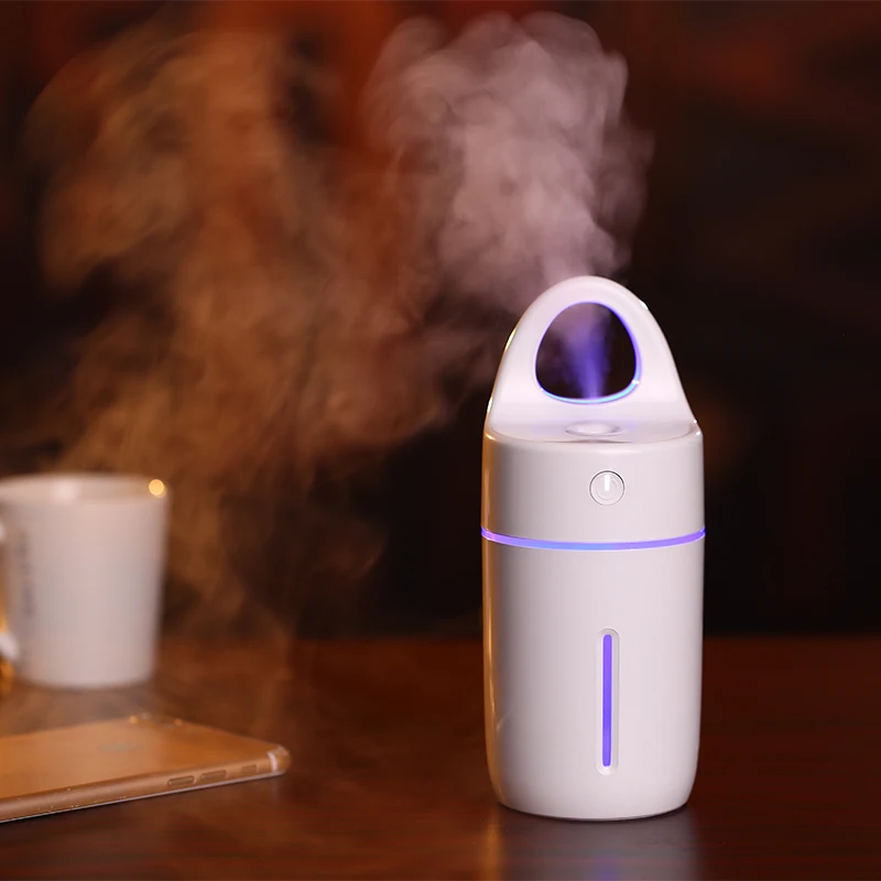 

180ML USB Ultrasonic Humidifier Air Aroma Diffuser Mist Maker, Essential Oil Diffuser for Home and Car