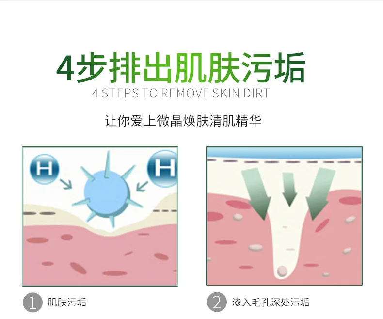 MENGXILAN лицо очищение, лечение акне чистые поры мягкое обеззараживание Отшелушивание анти-герметичность Очищающий тоник для кожи средства