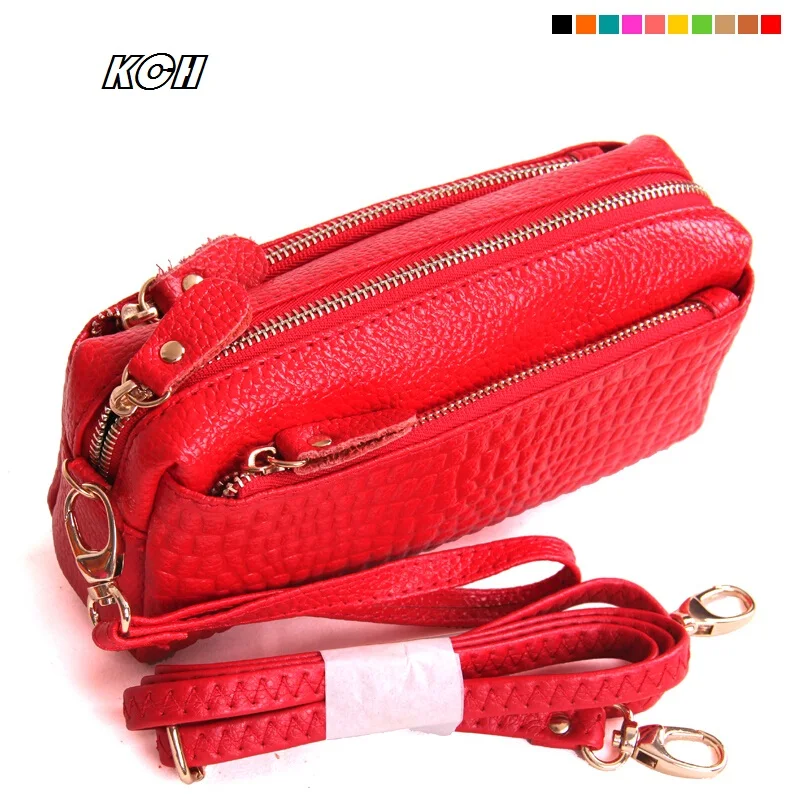 

Cowhide clutch messenger bag female small spring mini hangbags clutch day clutch women's shoulder bag free Shipping spring 2016