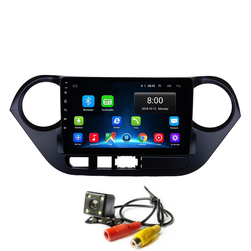 

Android 8.1 Car Radio GPS Stereo for Hyundai I10 2013-2016 RHD Multimedia Player Touch Screen Head Unit Wifi BT
