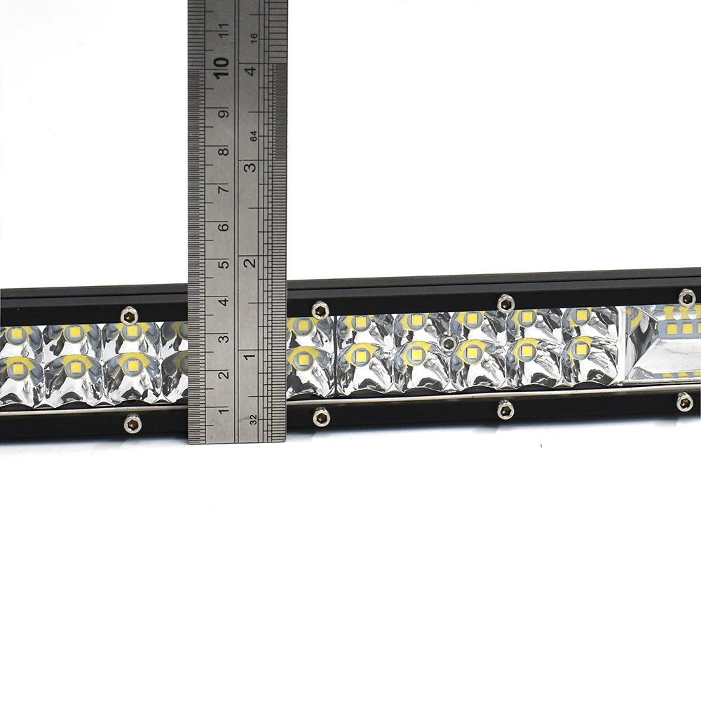 ECAHAYAKU высокой интенсивности 180 Вт 6000 К белый тонкий 20 дюймов светодиодный светильник бар средняя багажная сетка светильник стойки для внедорожников 4X4 ATV внедорожников
