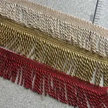 1 метр бахромой кисточкой ленты ткани для дивана шторы кружево украшения 5 см ширина Dentelle Tissu Африканский Spitze швейные принадлежности
