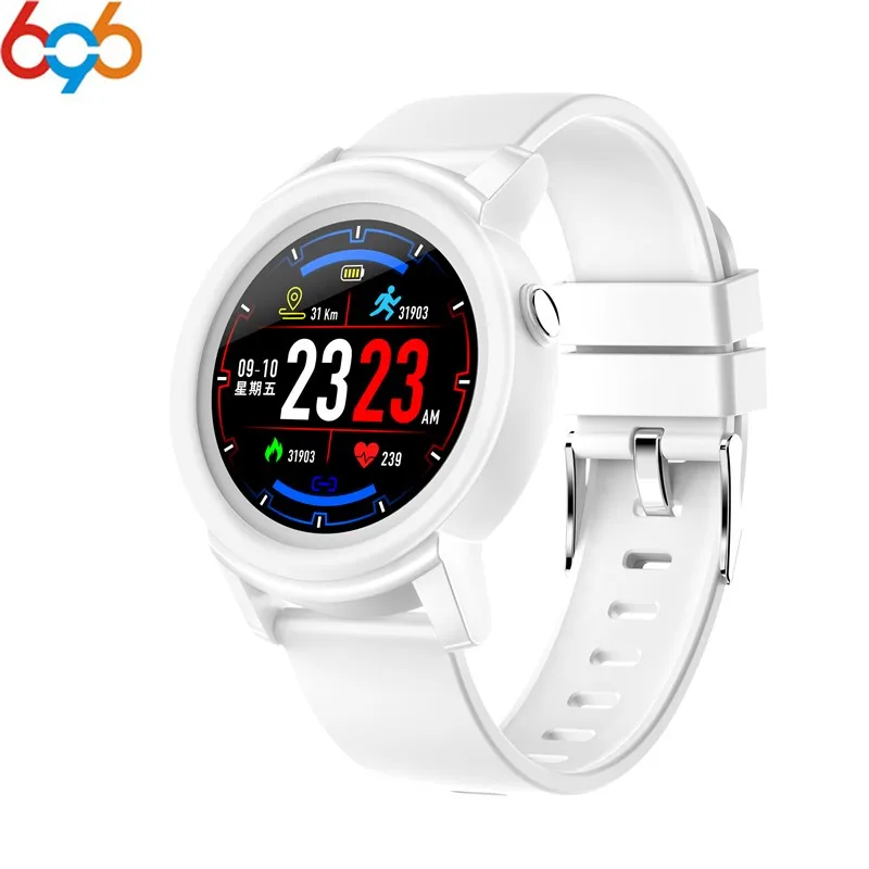 

696 DK02 Smart Watch Men Full Round Screen Display Multi-sport mode Heart Rate Monitor Smart Health Fitness Tracker Smartwatch