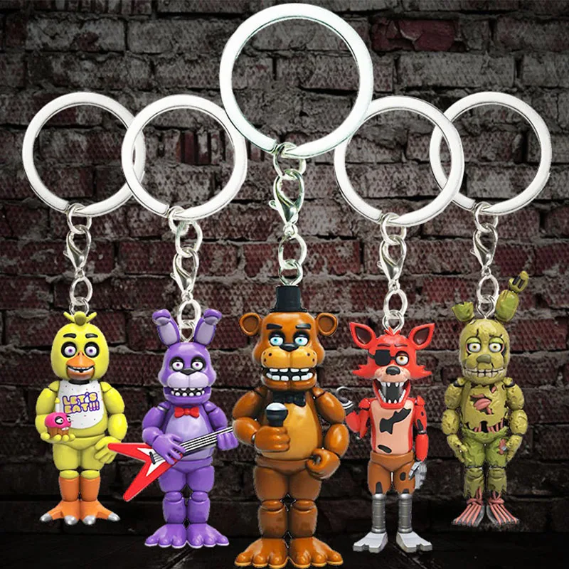 Новые 8 шт./лот FNAF PVC Фигурки Five nights at Freddy Fazbear Foxy Куклы и игрушки Детский подарок