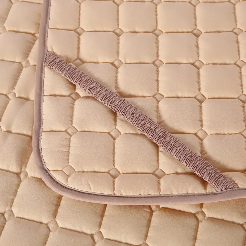 Beli TUTUBIRD washable quilting Mattress Pad bed mat sanding fitted sheets linens with elastic Protective Polyester filler promotion