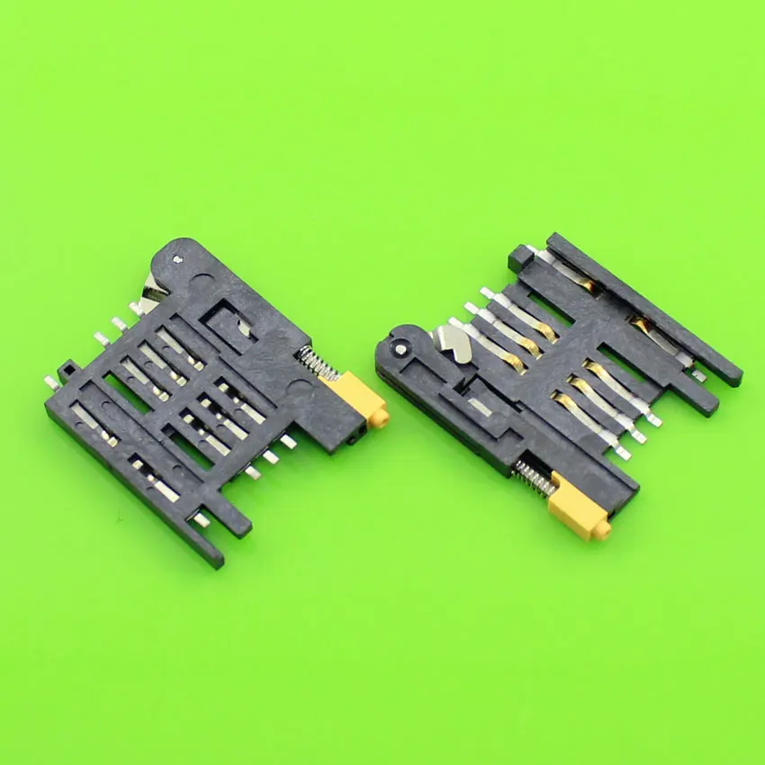 

ChengHaoRan 1pcs/lot New drawer type sim card reader socket holder connector tray slot replacement.