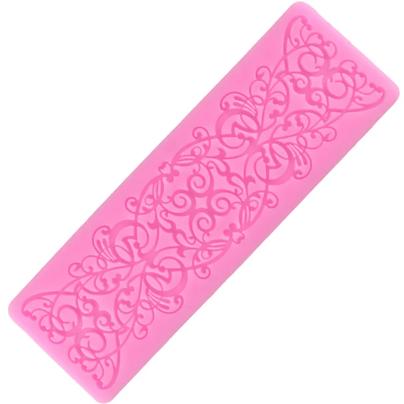 

Lace Mat Fondant Flowers Cake Decoration Silicone Mold Surafcraft Chocolate Candy Baking Tools Cake Decorating Lace Molds