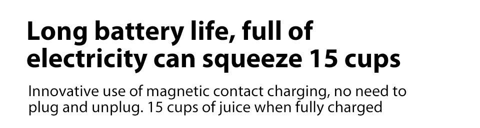Xiaomi 17PIN Star Firut Cup Portable Juicer 400ML Fruit Cup Magnetic charging 30 Seconds Of Quick Juice Suitable For Fitness  (15)
