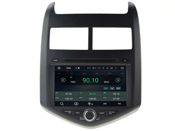 Excellent Ips screen Android 8.0 Car Dvd Navi Player FOR CHEVROLET AVEO/SONIC 2011 2012 2013 2014 gps auto stereo audio multimedia 2
