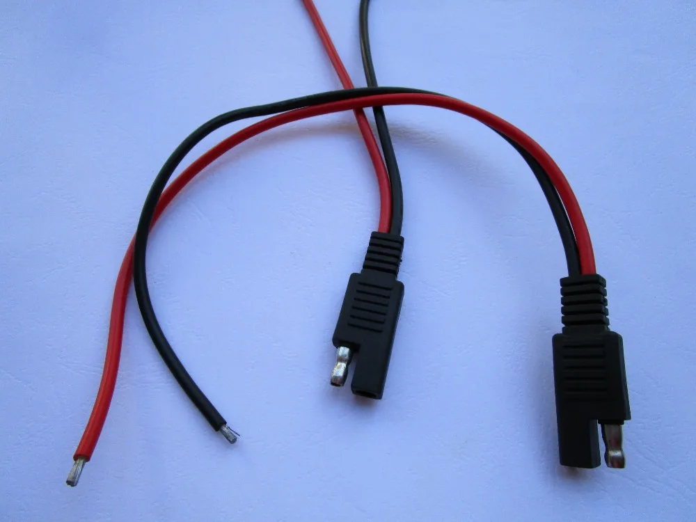 20 pcs 14AWG SAE 2 Wire Quick Connect Disconnect Weatherproof Heavy