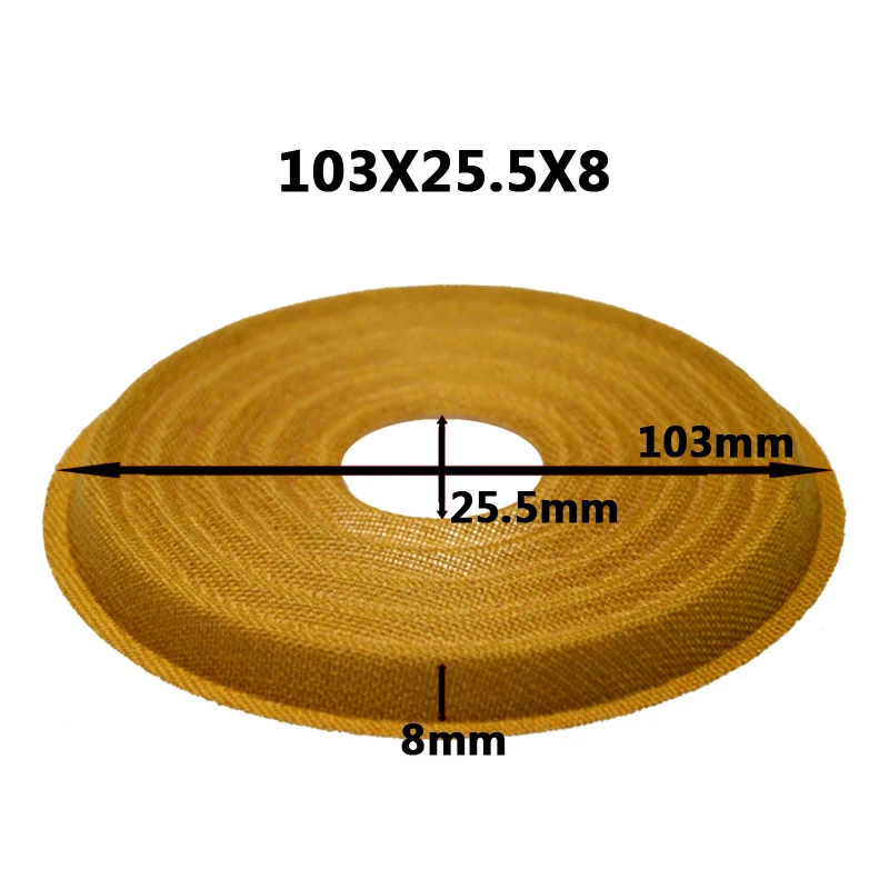 2 шт 102x25,5/103x25,5/103x35,5/105x25,5 мм эластичный волновой громкий динамик сабвуфер низкочастотный динамик с басами спикер Ремонт паук демпфер