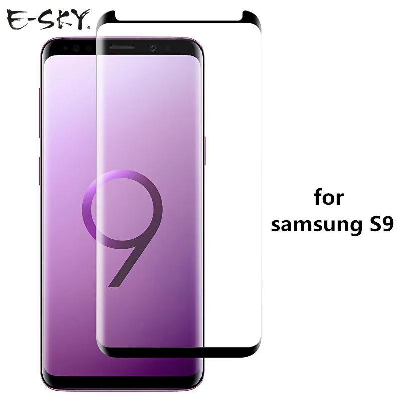 E SKY 강화 (gorilla Glass) 대 한 Samsung Galaxy S8 S9 보호 막 대 한 Samsung S8
