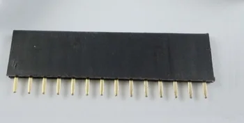 200pcs 1x14P 14 Pin 2.54 Pin Header Female Single row Straight Through Hole gold plated Insulator height 8.50mm Rohs
200pcs 1x14P 14 Pin 2.54 Pin Header Female Single row Straight Through Hole gold plated Insulator height 8.50mm Rohs