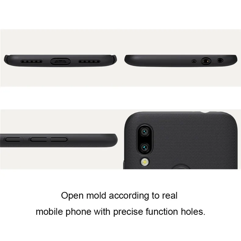 Чехол Nillkin для Xiaomi Redmi Note 7/7 Pro/6 Pro/Note 5/для Redmi Go 7/6/6A/для Xiaomi A2 Lite матовый жесткий чехол