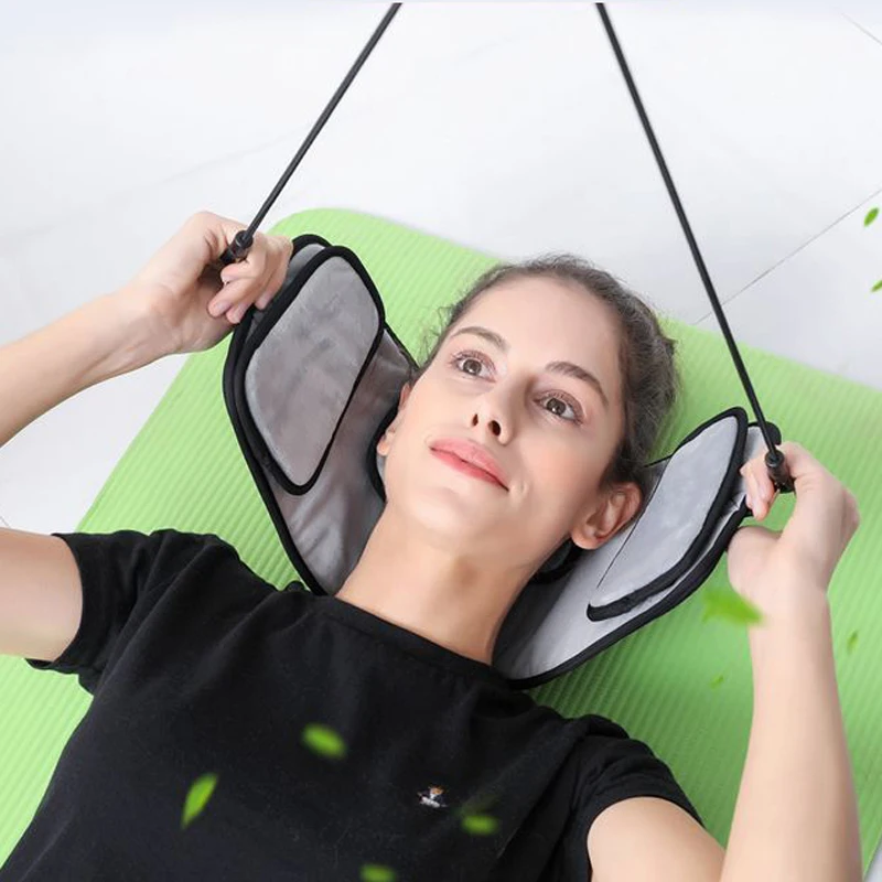 Портативный шейный обезболивающий головной убор облегчающий гамак массажер тяговое устройство расслабляет кровообращение поддержка для