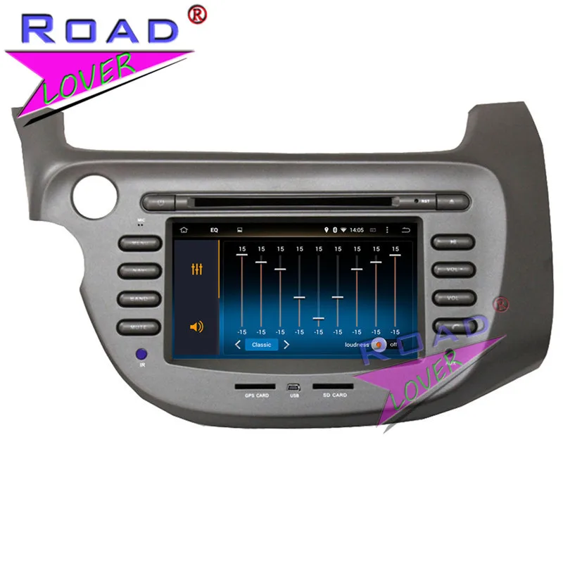Roadlover Android 8 0 Ca dvd плеер Авторадио для Honda Fit Jazz 2007 LHD стерео gps навигации Magnitol двойной