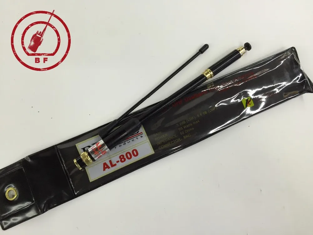 AL-800 BNC Dual Band 144430MHz High Gain Super High Quality Telescopic Antenna for PRYME for Kenwood TYT HYT for ICOM YAESU AL800 (1)