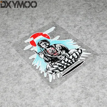 

Fashion Japanese JDM Buddha Motorcycle Bike Helmet Stickers Truck Auto Car Styling Decal 15.3x12.2cm