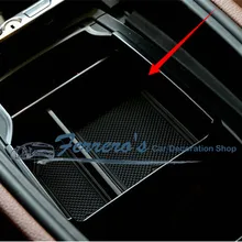 Автомобильное зеркало заднего вида автомобиля наклейки подлокотник хранить содержимое коробки для BMW- 5 серии GT F07