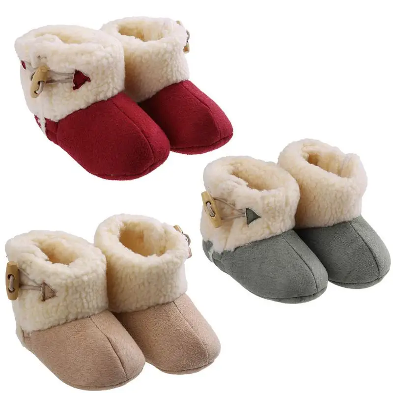 Winter Baby Girls Boots First Walkers Infant Toddler Newborn Super Warm