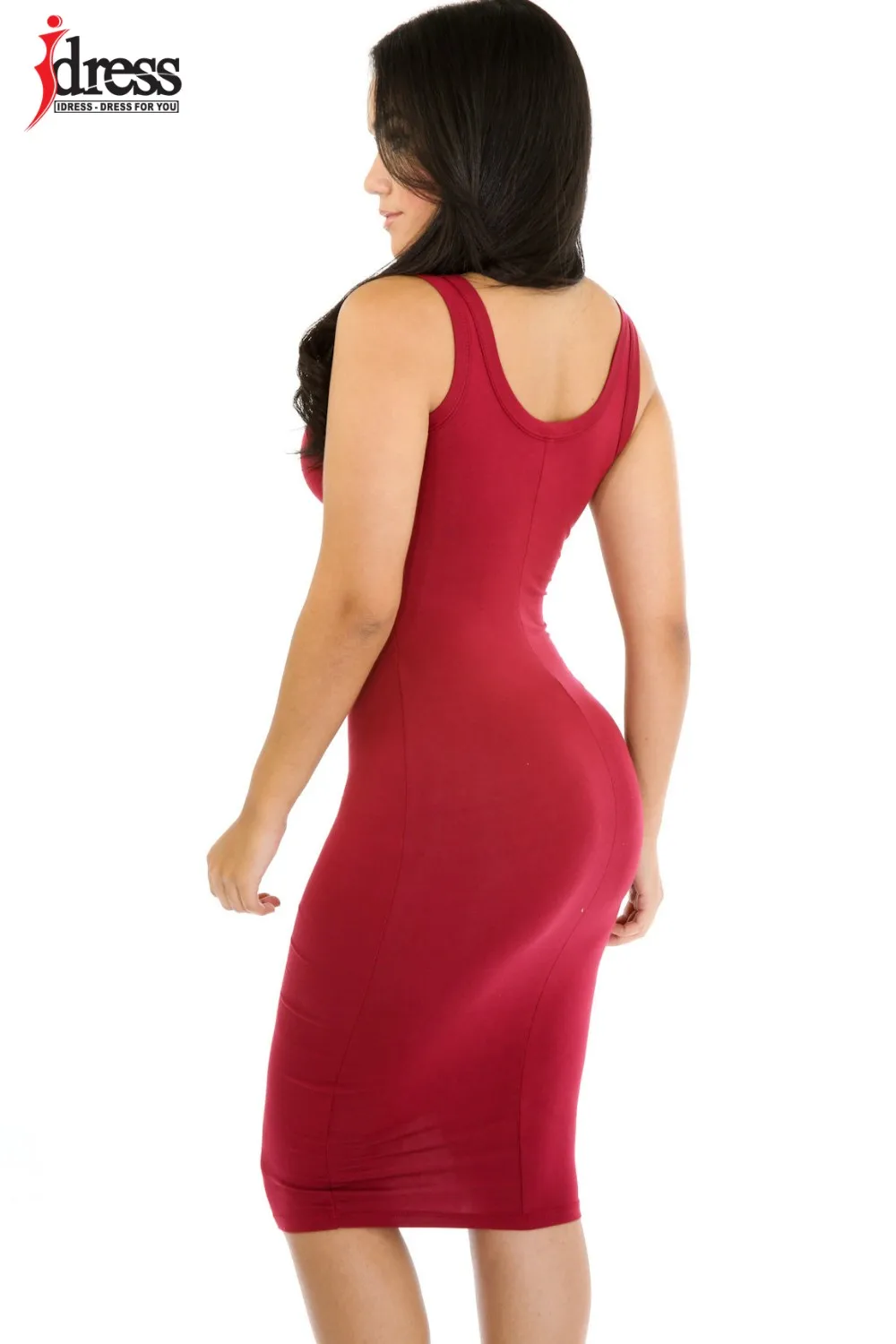 IDress Sundress 2016 Women Summer Dress Casual Sexy Beach T Shirt Dress Bodycon Vestidos Tunique Yellow Green Red Black Dresses (12)