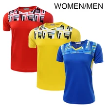 Имя печать Бадминтон рубашка, теннис рубашка Для мужчин/Для женщин, пинг-понг, спортивная рубашка 5052ab