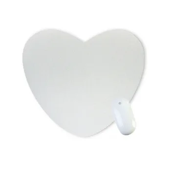 

Wholesale Printable Blank Sublimation Mouse Mat 5mm Customized Promotional Gift Cheap Eco-friendly Heart Rubber Razer 50pcs