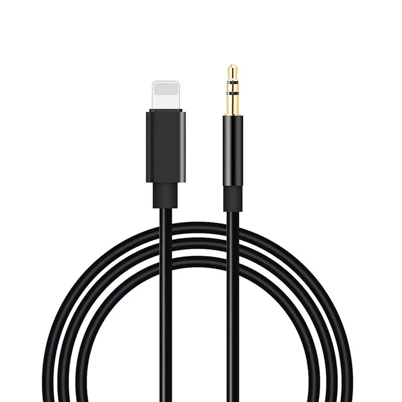 Кабель Lightning/Aux 3 5 мм автомобильный адаптер AUX аудио кабель папа 1 м наушники для Apple