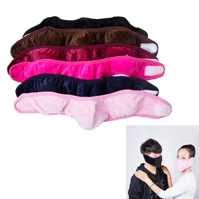 

Cotton Fabric Anti Dust Pollution Masks For Man Woman Keep Warm Mouth Face Mask Cotton Unisex Face Mask With Earmuffs Mouth Mask
