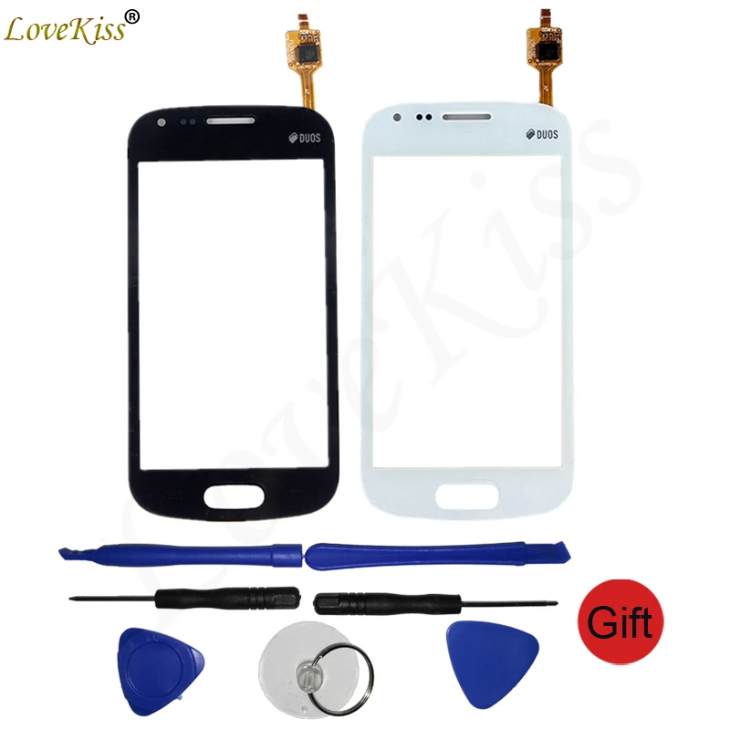 Передняя панель для Samsung Galaxy Trend S7560 S Duos S7562 GT 7562 7560 сенсорный экран сенсор ЖК