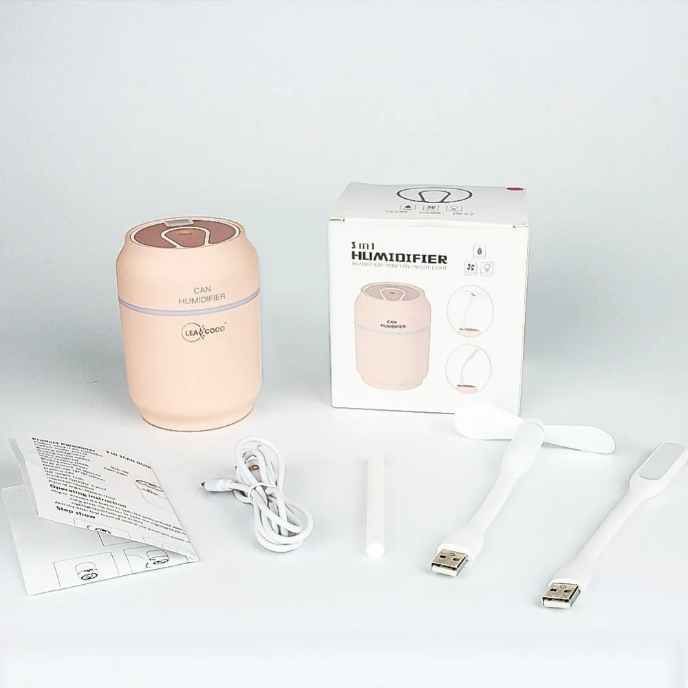 USB-Aroma-Diffuser-200ML-Car-Air-Can-Humidifier-Essential-Oil-3-in-1-Portable-Mist-Humidifier (4)