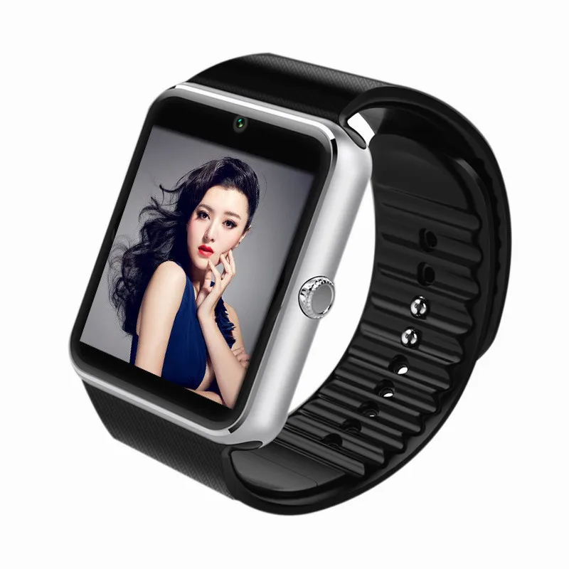 Смарт часы BAGGEE Bluetooth с поддержкой sim карты TF наручные для Android и IOS камера телефона