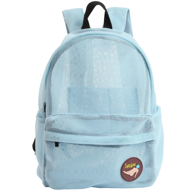 

YIZI STORE 2019 Summer Breathable Net High Capacity Student Outdoor Travel Backpack Girls bag
