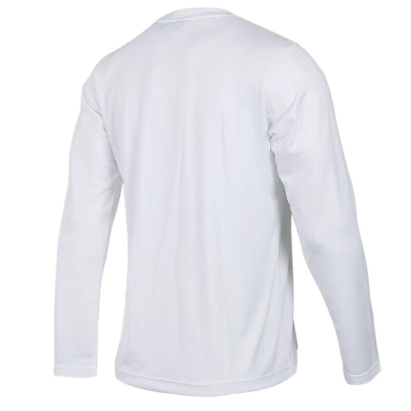 Оригинальное новое поступление, мужские футболки с длинным рукавом и логотипом Адидас М, LS T, спортивная одежда