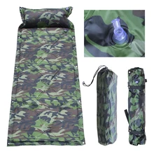 Горячая Самонадувающийся туристический рулонный коврик/коврик для спальной кровати надувная подушка матрас+ сумка