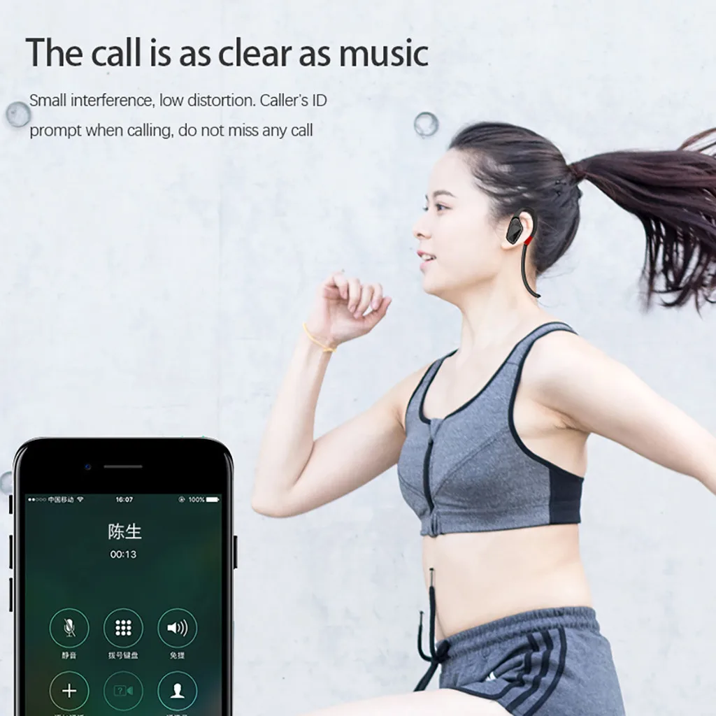 VOBERRY bluetooth-гарнитура беспроводная гарнитура Спортивная гарнитура Шейная стерео bluetooth-гарнитура с микрофоном для Huweo Xiomi