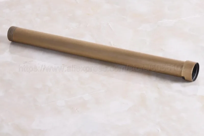 320mm Extension Tube Pipe Rod Set For Rain Shower Faucet Set (G3/4" connection) Vintage Antique Brass Bathroom accessory zba701
