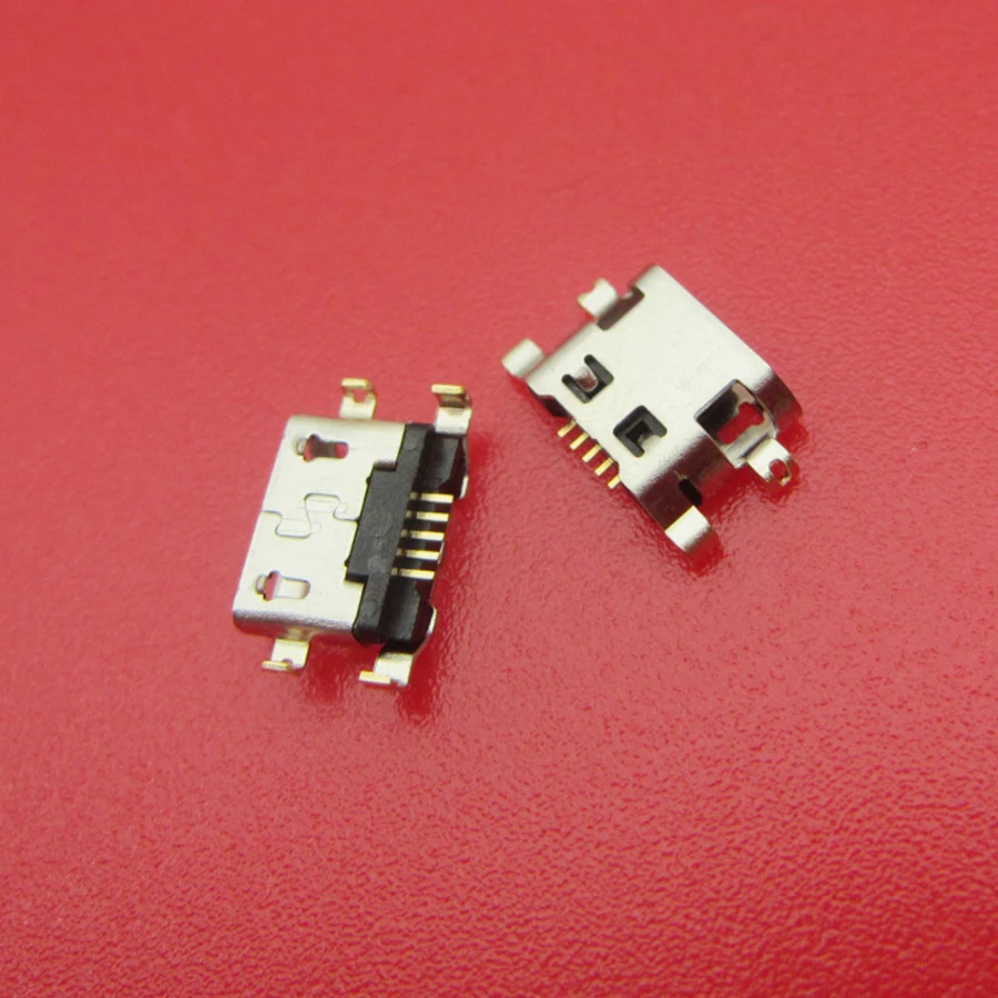 50 шт./лот для Alcatel OT6012 OT 6012 6012D One Touch Idol Mini micro usb разъем зарядки док