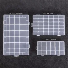 1 шт. Пластик рыбалка Приманки Крюк снасти Box Multi отсек для хранения Дело Организатор рыбы Tool Box