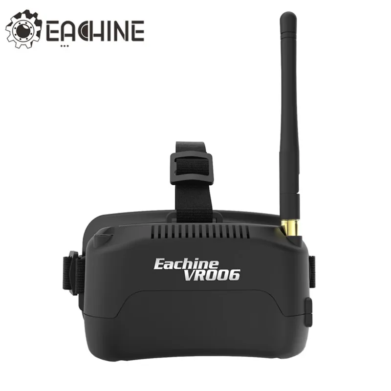 В наличии Eachine E013 VR006 VR-006 с одной антенной 3 дюйма 5 8G 40CH Мини FPV очки встроенный