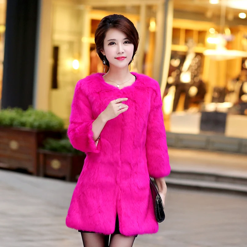 Winter Female Leather Coat Natural Fur Coat Female Long Section 2018 Autumn And Winter Plus Cotton Clearance Special Offer Korea Winter Female Leather Coat Natural Fur Coat Female Long Section 2018 Autumn And Winter Plus Cotton Clearance Special Offer Korea