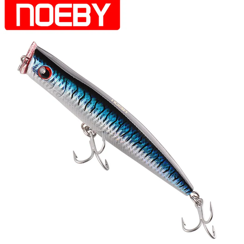 NOEBY NBL9070 155 мм/52 г приманка-Поппер лучшая водная Франция VMC крючки Leurre Dur Peche