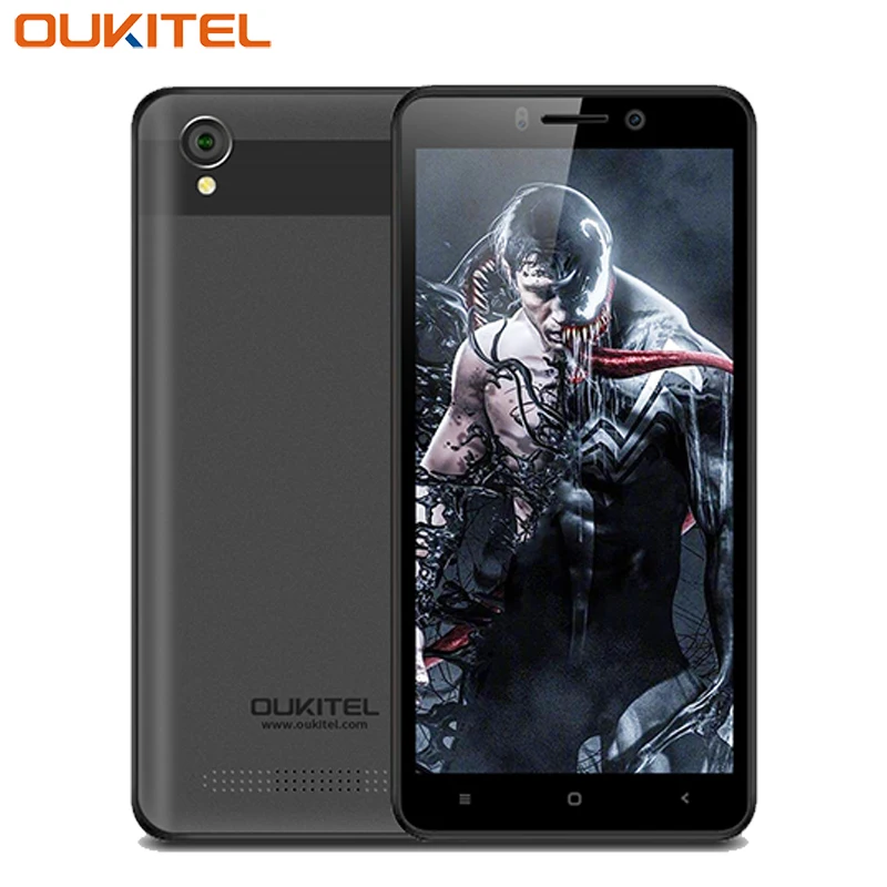Oukitel C10 мобильный телефон 5,0 дюймов 18:9 Дисплей 1 ГБ Оперативная память 8 ГБ Встроенная память 4 ядра MTK6580 Android 8,1 Dual SIM 2000 мАч для смартфонов