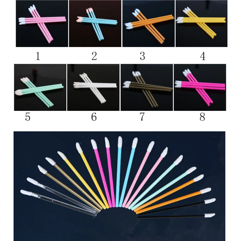 

Colored Disposable Lip Brush Women Accessories Wholesale Gloss Wands Applicator Perfect Best Make Up Tool Fashion