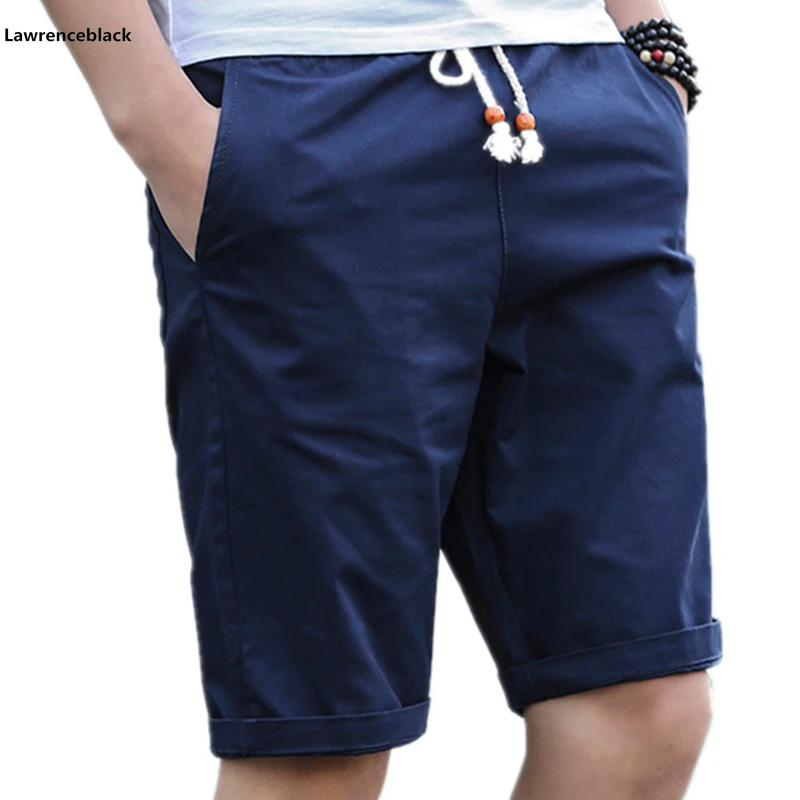 Letní bavlněné kraťasy Pánské módní značky Boardshorts prodyšné Mužské ležérní šortky Pohodlné Plus velikost Cool krátké Masculino 208  t