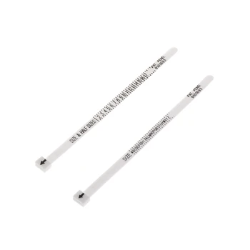 

Ring Sizer Scale Gauge Finger Stick Mandrel Measurement Jewelry Tools Check Size