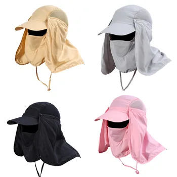 

360 Degree Quick Drying UV Protection Neck Ear Cover Cap For Outdoor Fishing Hiking Scarves
