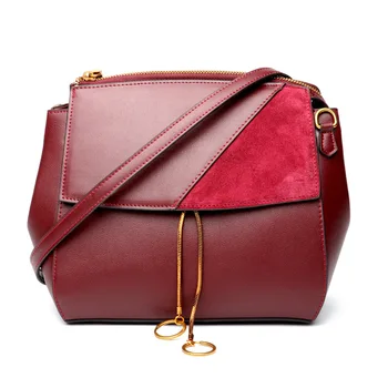 

YUFANG Women Messenger Bags Luxury Genuine Leather Shoulder Bags Vintage Real Cowhide Women Handbags Crossbody Bag